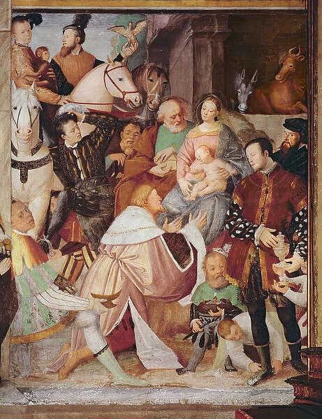 Adoration of the Magi, c. 1532-35 (fresco)