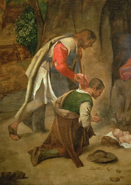 Adoration of the Shepherds, c. 1510 (panel) (detail of 68685)