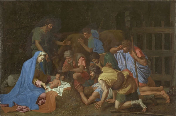 The Adoration of the Shepherds, c. 1653 (oil on canvas)