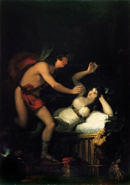 Allegory of Love (Cupid and Psyche) - Painting, 1798-1805