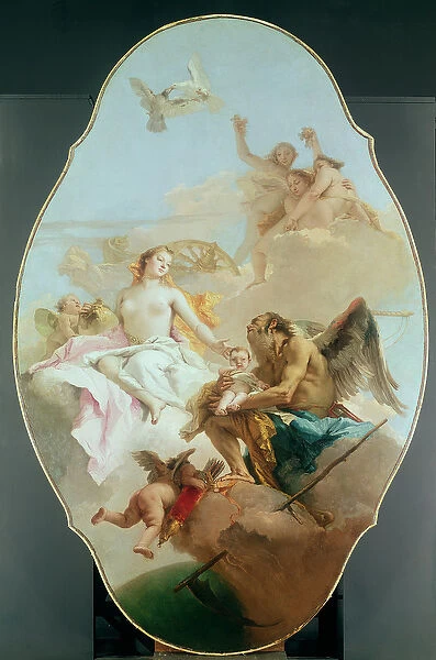 An Allegory with Venus and Time, c. 1754-58 (fresco)
