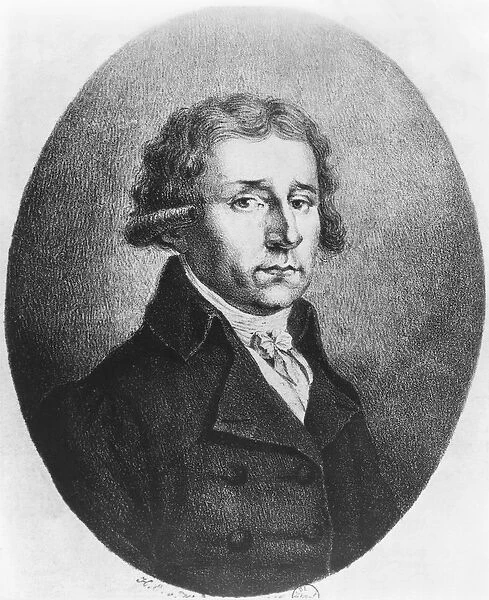 Antonio Salieri (1750-1825) (engraving) (b  /  w photo)