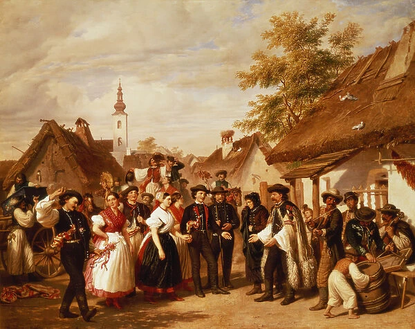 The Arrival of the Bride, 1856