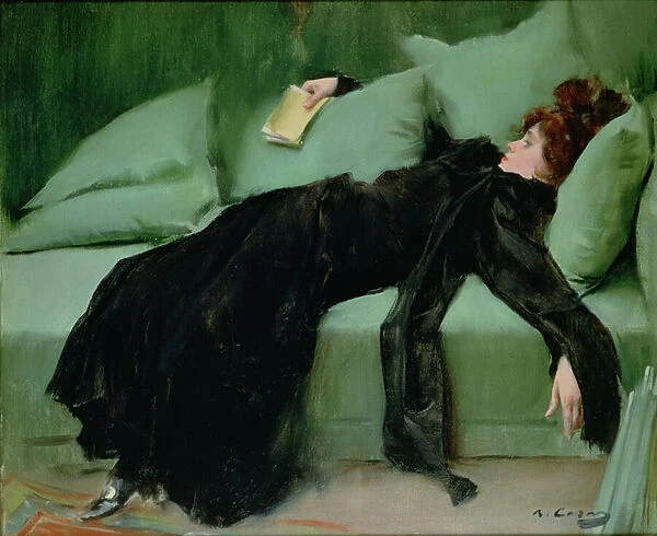 After the ball (oil on canvas)
