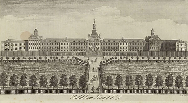 Bethlehem Hospital, London (engraving)