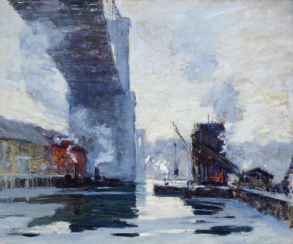 The Bridge, 1914 (oil on canvas)