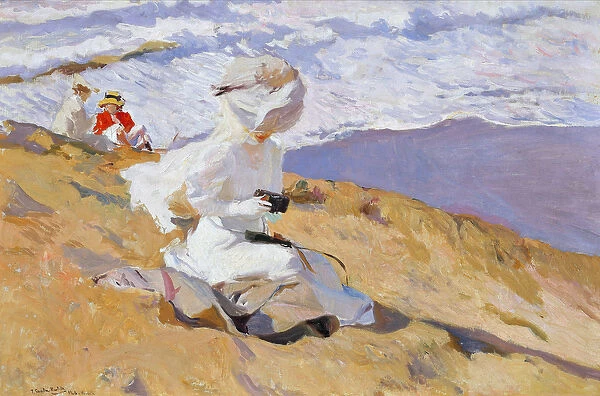 Capturing the Moment, 1906 (oil on canvas)