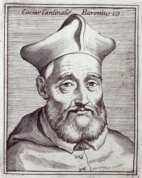 Cardinal Cesare Baronio (engraving)