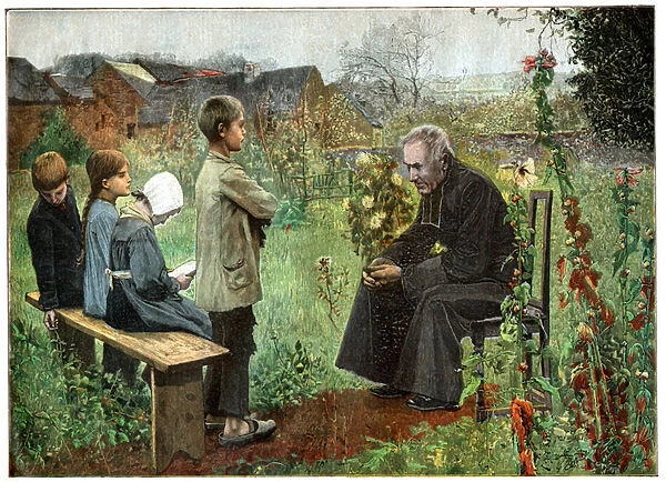 Catechism lesson, 1898