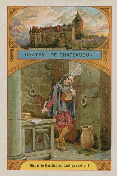 Chateau de Chateaudun (chromolitho)