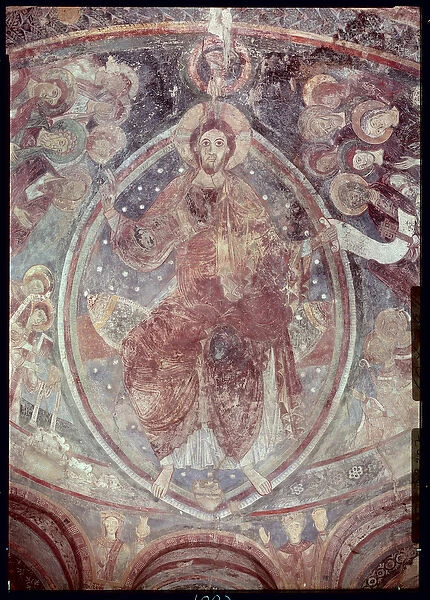 Christ Pantocrator, from the apse (fresco)
