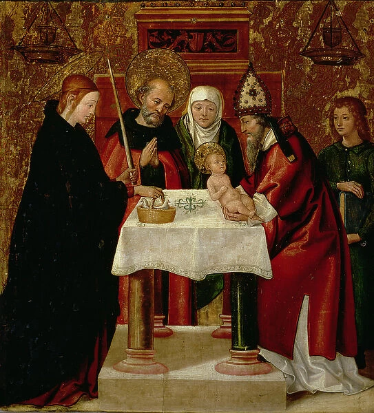 The Circumcision and The Presentation in the Temple, c. 1535 (oil on panel)