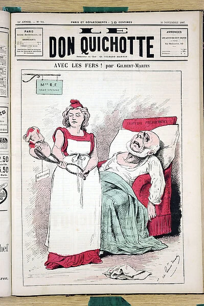 Cover of 'Le Don Quixote', number 701, Satirique en Colours