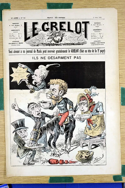 Cover of 'Le Grelot', number 959, Satirique en Couleurs