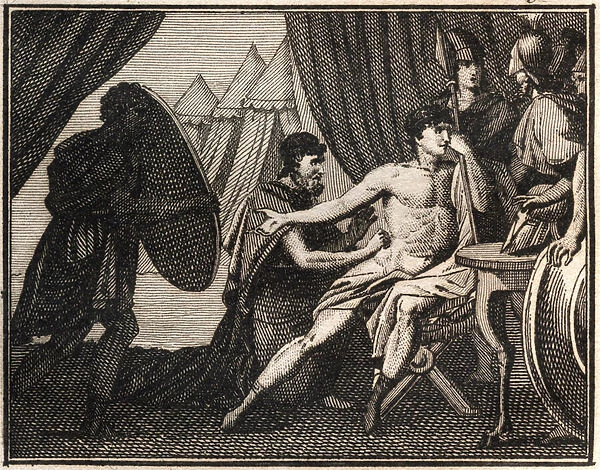 The Death of Epaminondas (after the battle against the Spartans at Mantineia 362 BC. )
