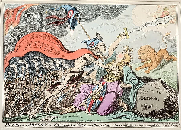 Death or Liberty! Or Britannia & the Virtues of the Constitution in danger of Violation