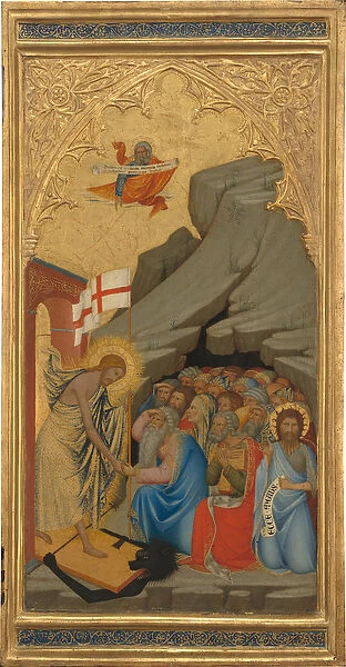 The Descent into Limbo, c. 1380 (egg tempera & gold leaf on wood panel)