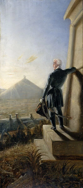 The Duke of Wellington musing on the Field of Waterloo, c. 1844 (oil on canvas)