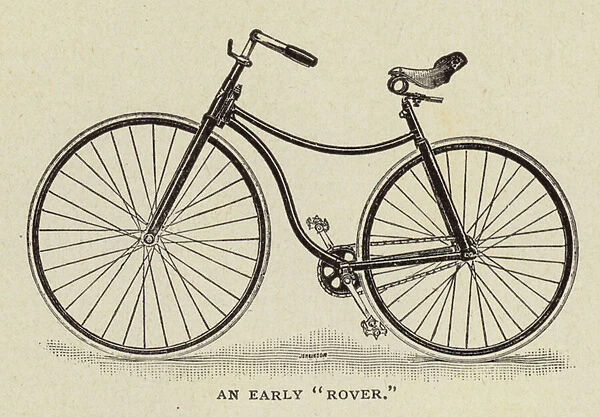 An early 'Rover'(engraving)