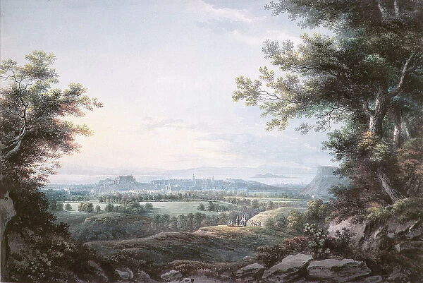 Edinburgh from the South, 18th century