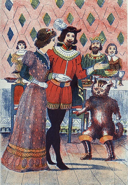 Engagement of the Marquis of Carabas and the Kings daughter