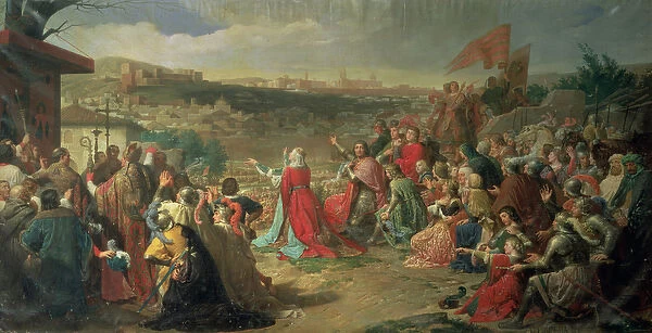 The Fall of Granada in 1492, 1890 (oil on canvas)