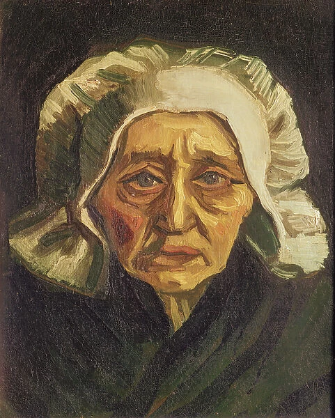 Head of a Dutch Peasant (oil on canvas)
