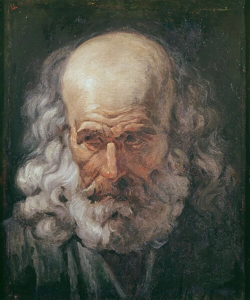 Head of a Philosopher, c. 1810 (oil on canvas)