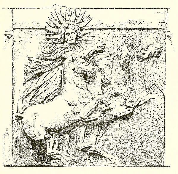 Helios upon his Chariot (engraving)
