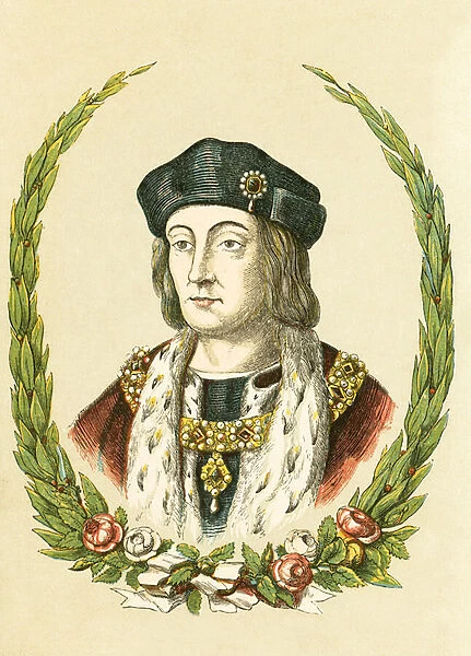 Henry VII. LLM456106 Henry VII by English School, 