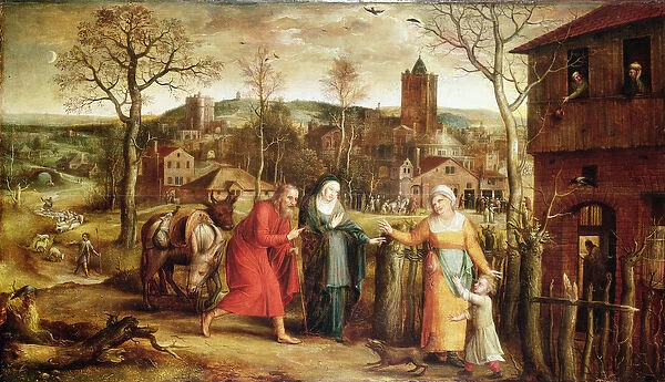 The Holy Family Turned Away from the Inn, 16th century