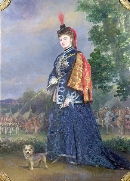 Hortense Schneider (1833-1920) in the role of the Grand Duchess in La Grande