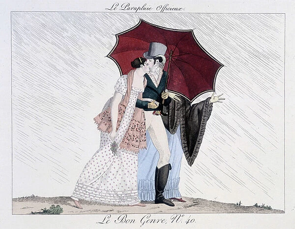 The informal umbrella - in 'Le Bon genre', no