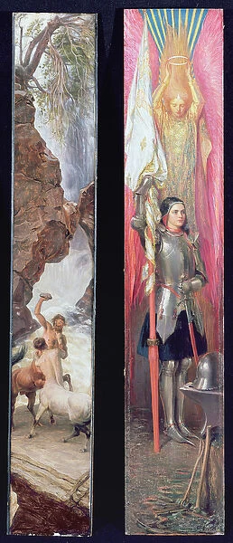 Joan of Arc, 1890s (oil on panel)