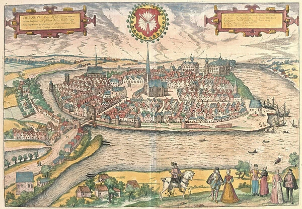 Kiel, Germany (engraving, 1588)