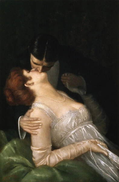 The Kiss. SCG56790 The Kiss by Baldry, G