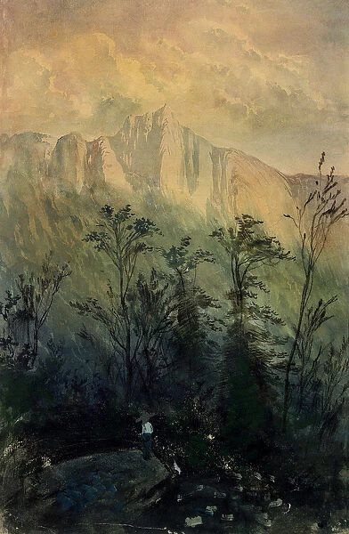 Landscape in the Vosges, c. 1883 (oil on canvas)