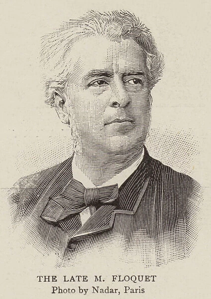 The Late M Floquet (engraving)