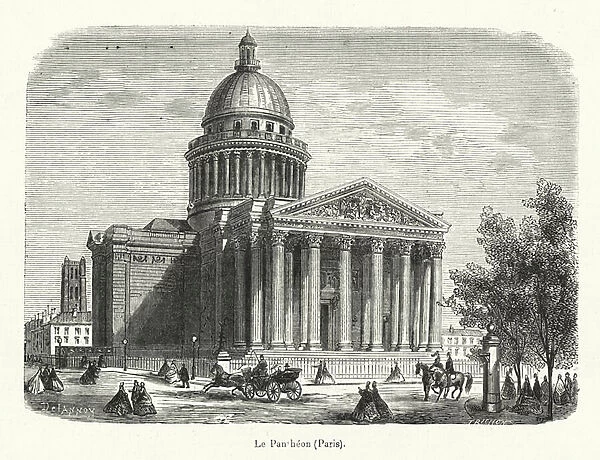Le Pantheon (Paris) (engraving)