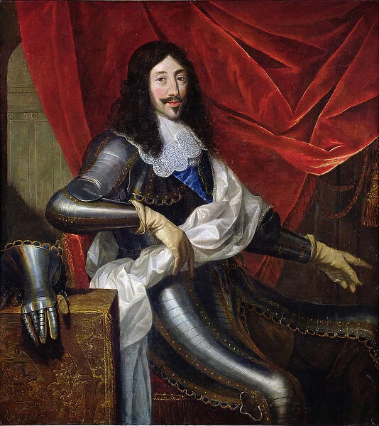 Louis XIII (1601-43) King of France and Navarre, after 1630 (oil on canvas)
