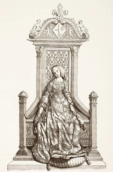 Louise of Savoy, 1873 (litho)