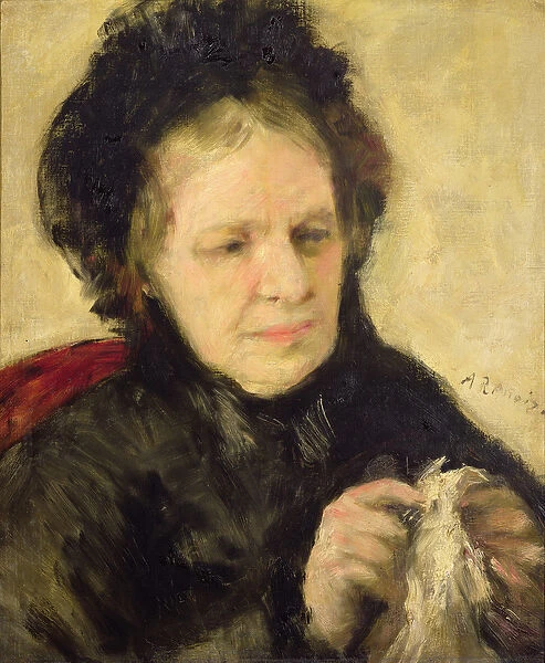 Madame Theodore Charpentier (1802-75) c. 1869 (oil on canvas)