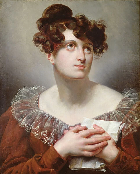 Mademoiselle Mars (1779-1847) (oil on canvas)