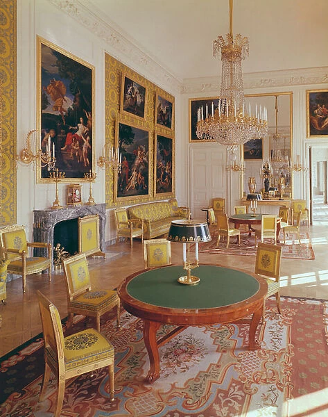 The Main Reception Room at the Grand Trianon (photo)