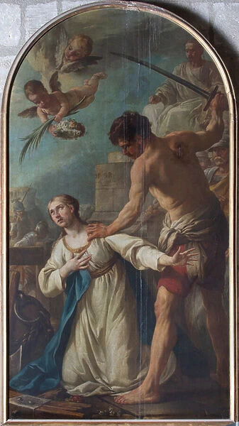 The Martyr of Saint Catherine, 1750 (painting)