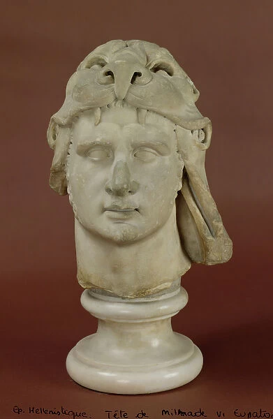 Mithridates VI (132-63 BC) Eupator, King of Pontus (marble) (see also 177442)