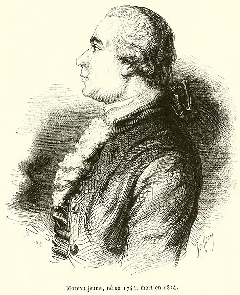 Moreau jeune, ne en 1744, mort en 1814 (engraving)