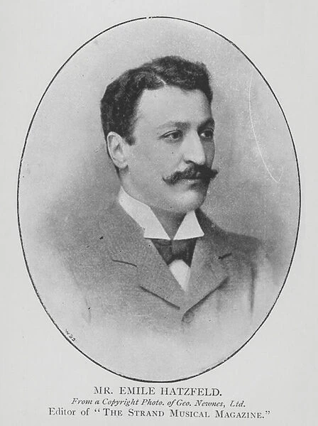 Mr Emile Hatzfeld (engraving)