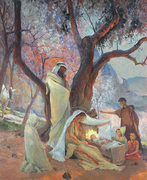 Nativity, 1917 (fresco)
