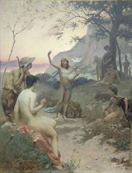 Orpheus, 1884 (oil on canvas)